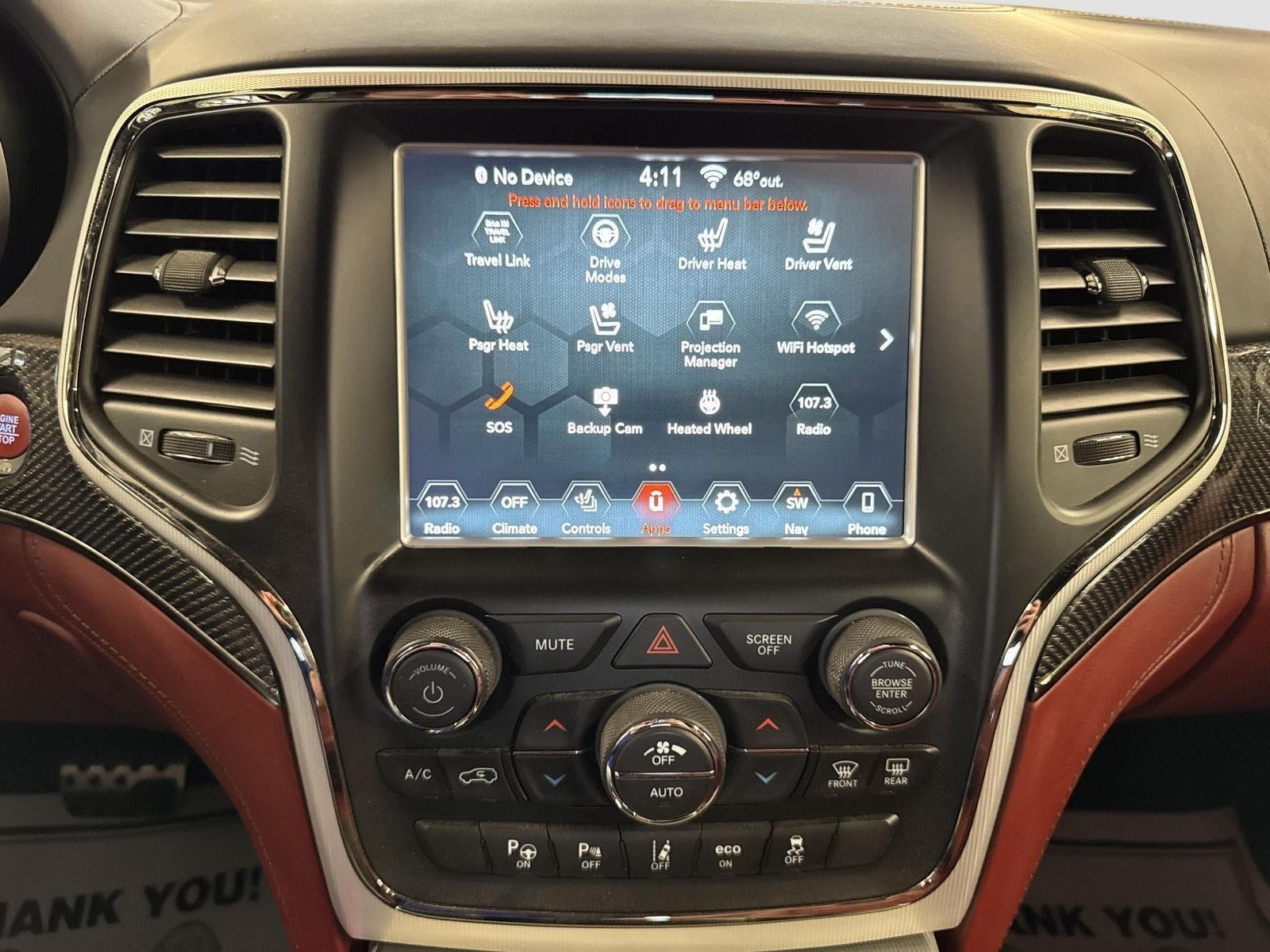 2018 Jeep Grand Cherokee Trackhawk 4x4