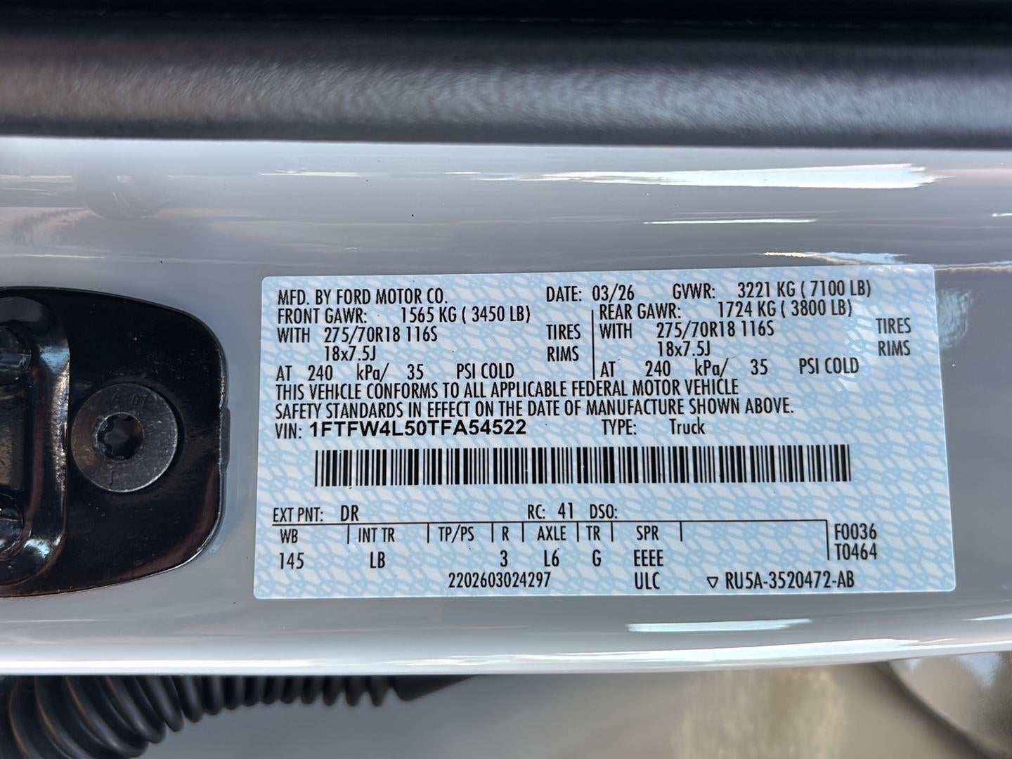 2026 Ford F-150 Tremor