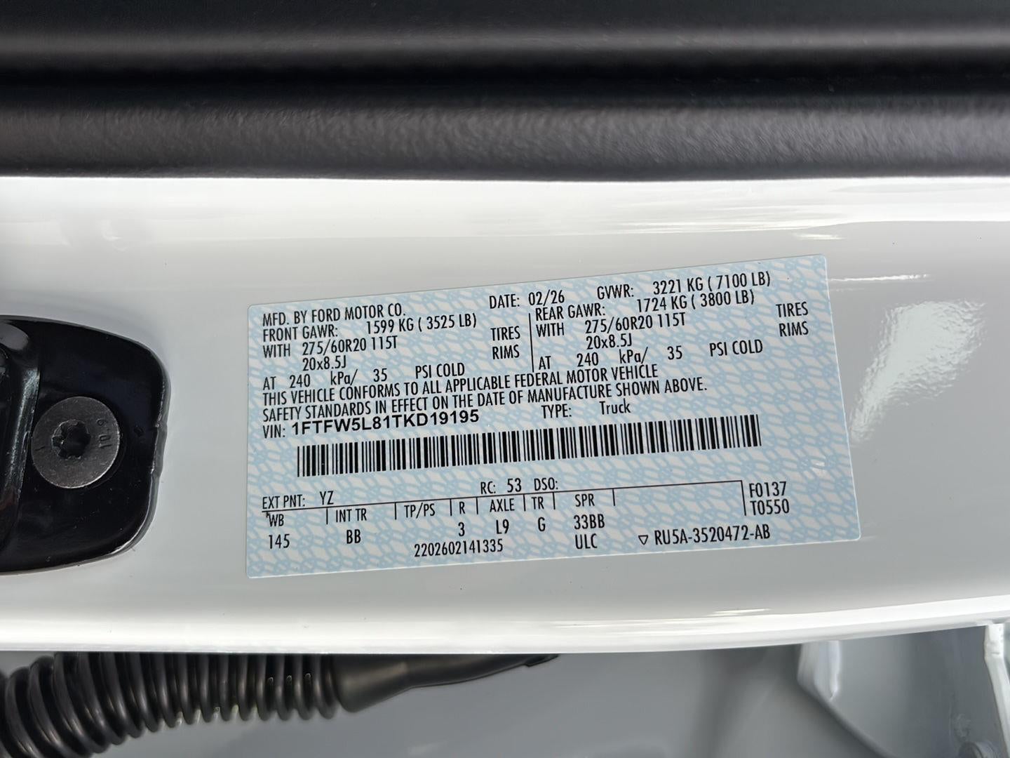 2026 Ford F-150 LARIAT