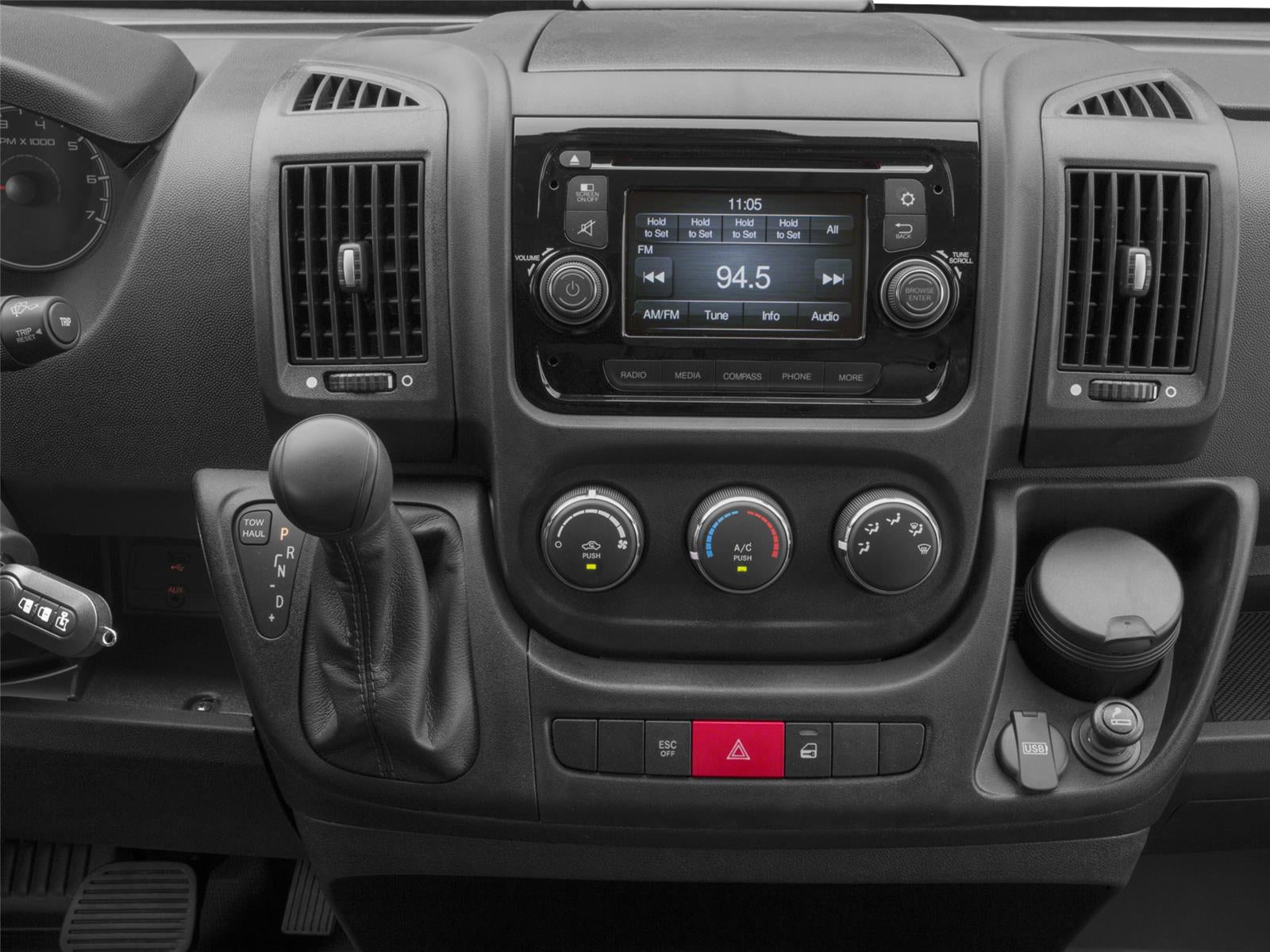 2017 RAM ProMaster Cargo Van 1500 High Roof 136" WB