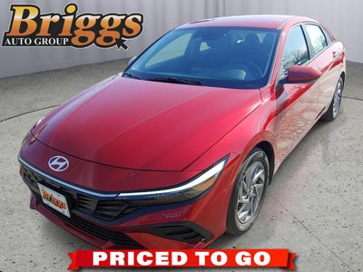 2025 Hyundai Elantra Hybrid Blue