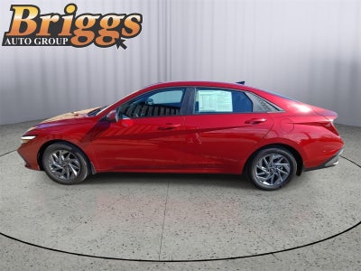 2025 Hyundai Elantra Hybrid Blue