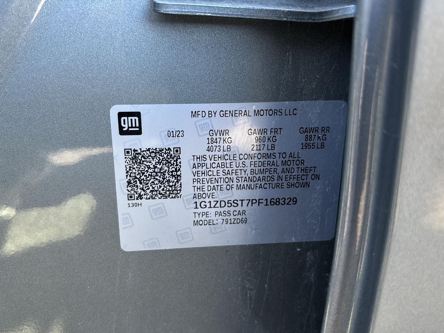 2023 Chevrolet MALIBU LT