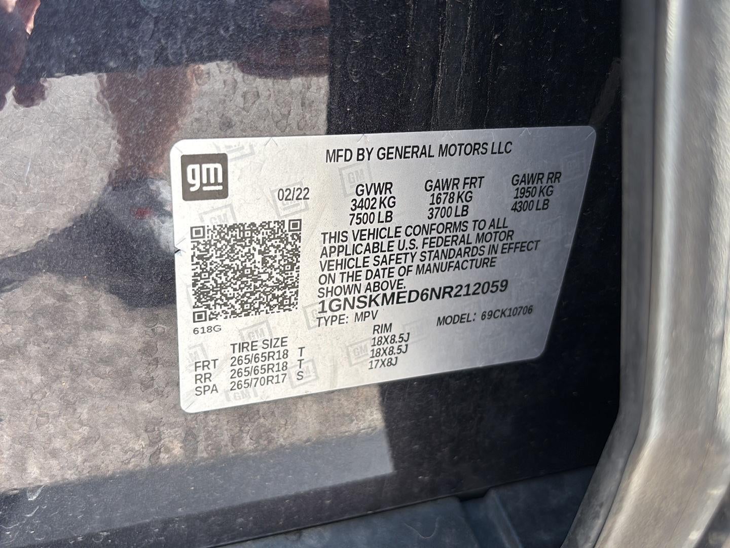2022 Chevrolet Tahoe LS