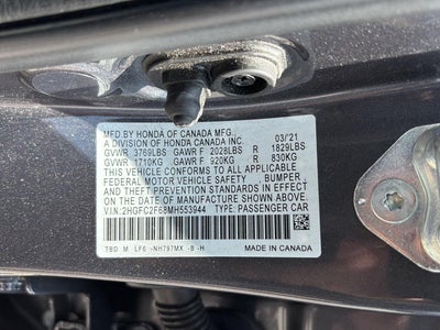 2021 Honda Civic Sedan LX