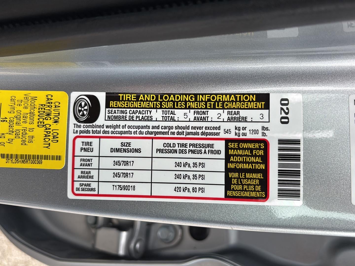 2024 Toyota Tacoma SR
