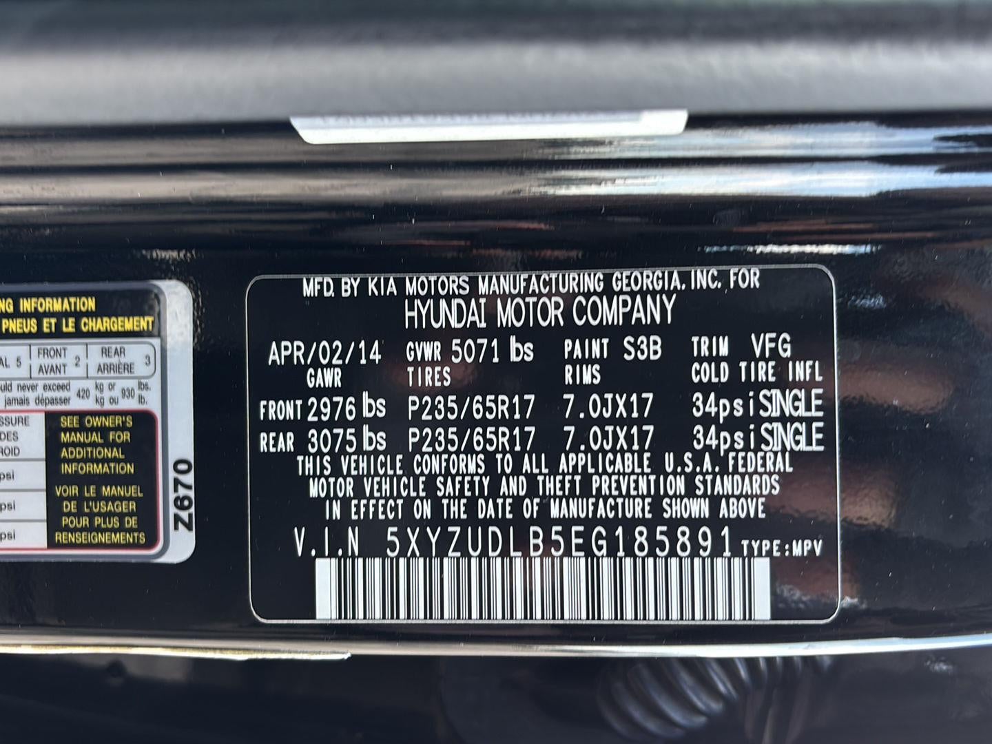 2014 Hyundai Santa Fe Sport Base