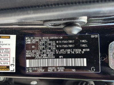 2022 Toyota 4 RUNNER TRDOFFP