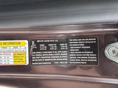 2016 Buick Cascada Premium