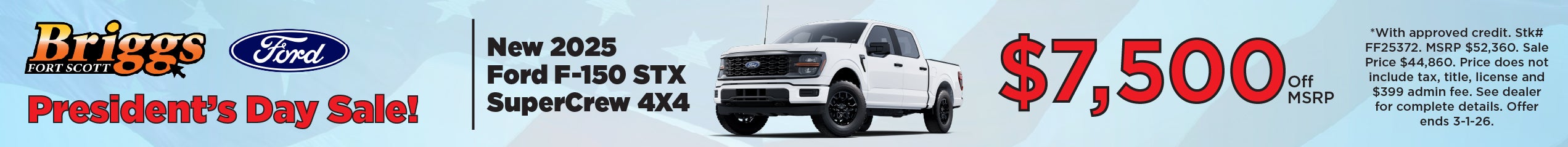 2025 F-150