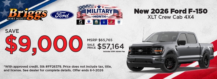 2026 Ford F-150 XLT Crew Cab 4x4