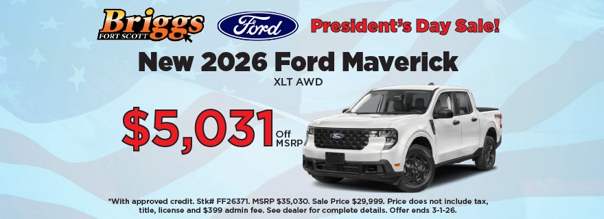 New 2026 Ford Maverick